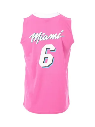 Miami Maillot de basketball Rose Homme Sport Zone Miami 6 2