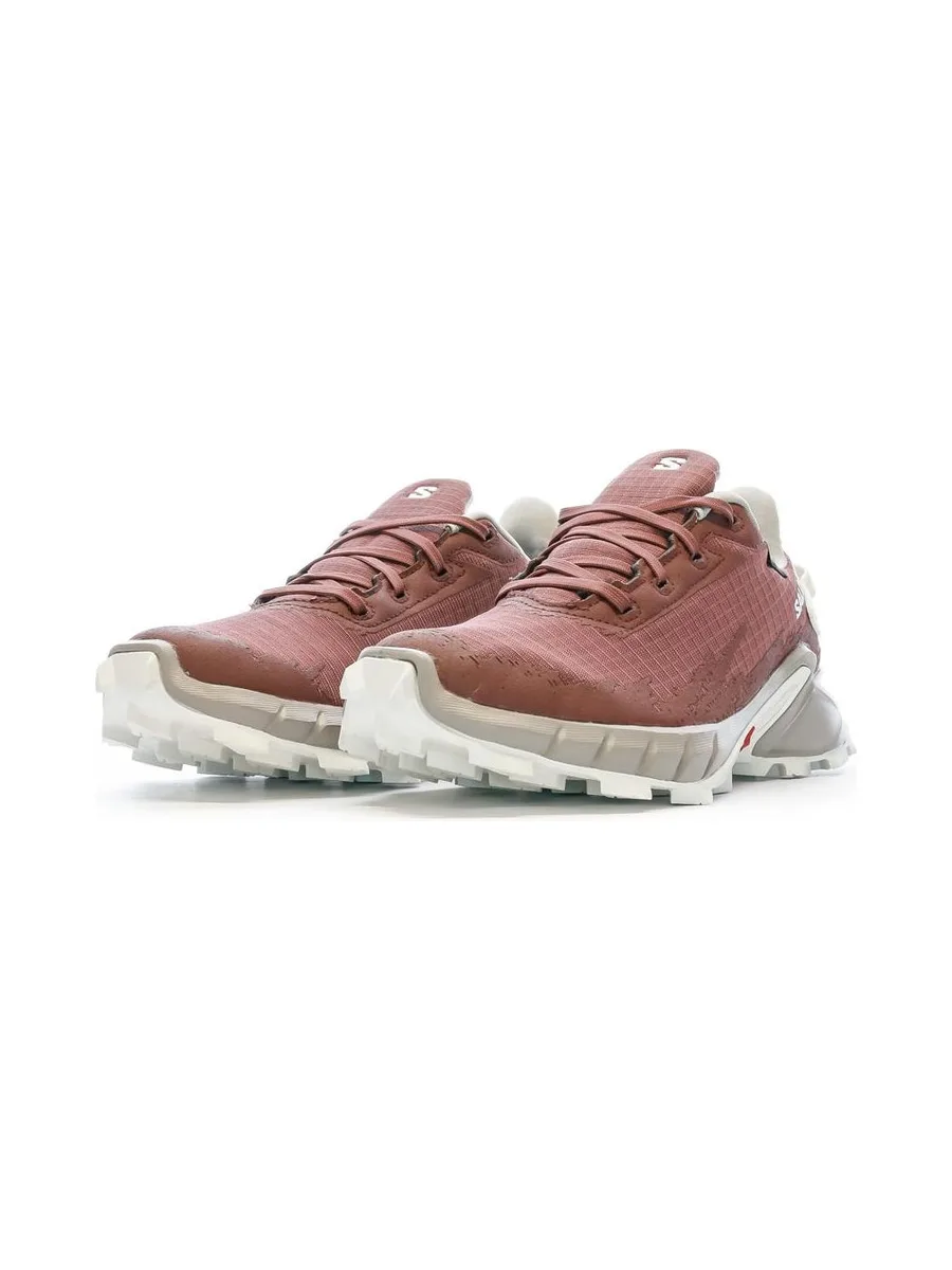 Chaussures de Trail Rouge/Blanche Femme Salomon Alphacross 4 6