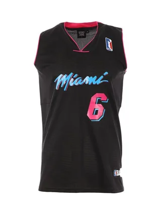 Miami Maillot de basketball Noir Sport zone 1