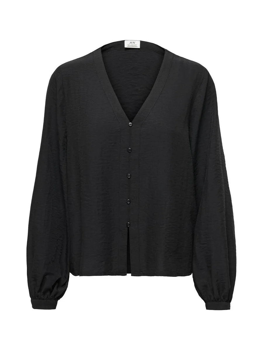 Blouse Noire Femme JDY Train Neck 2