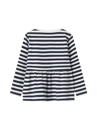 Blouse Blanche/Marine Fille Name it Fliona 2