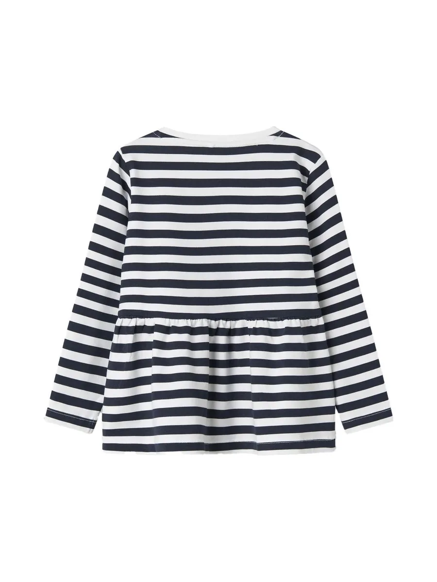 Blouse Blanche/Marine Fille Name it Fliona 3