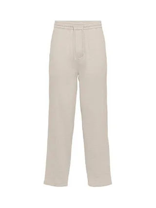 Pantalon Fluide Gaz de coton Beige Homme Only & Sons Onssinus 0158 2