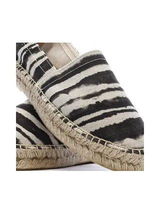 Espadrilles Beige/Noires Femme Pare Gabia Anitz 7