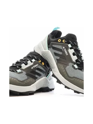Chaussures de trail Grises Femme Adidas Terrex Swift 7