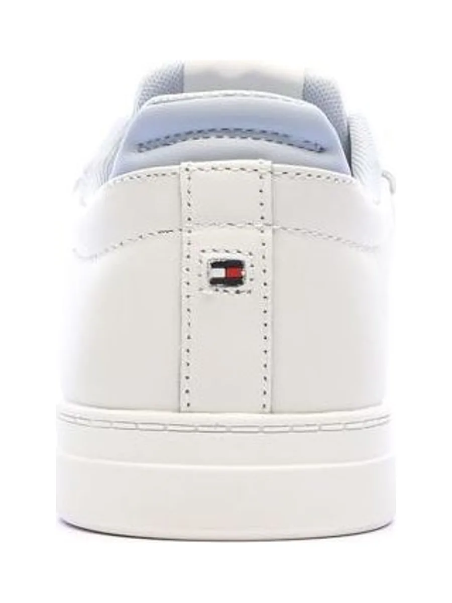 Baskets Blanches/Bleu Femme Tommy Hilfiger Sporty 6