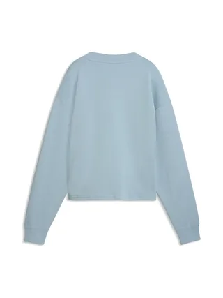 Sweat Bleu Femme Puma Elevated 2