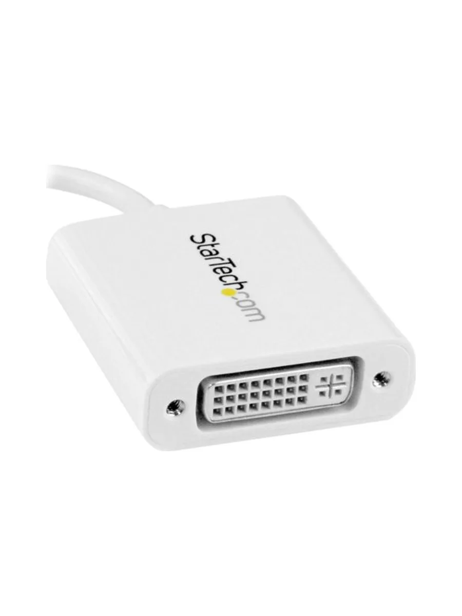 USB-C to DVI Adapter - White 2