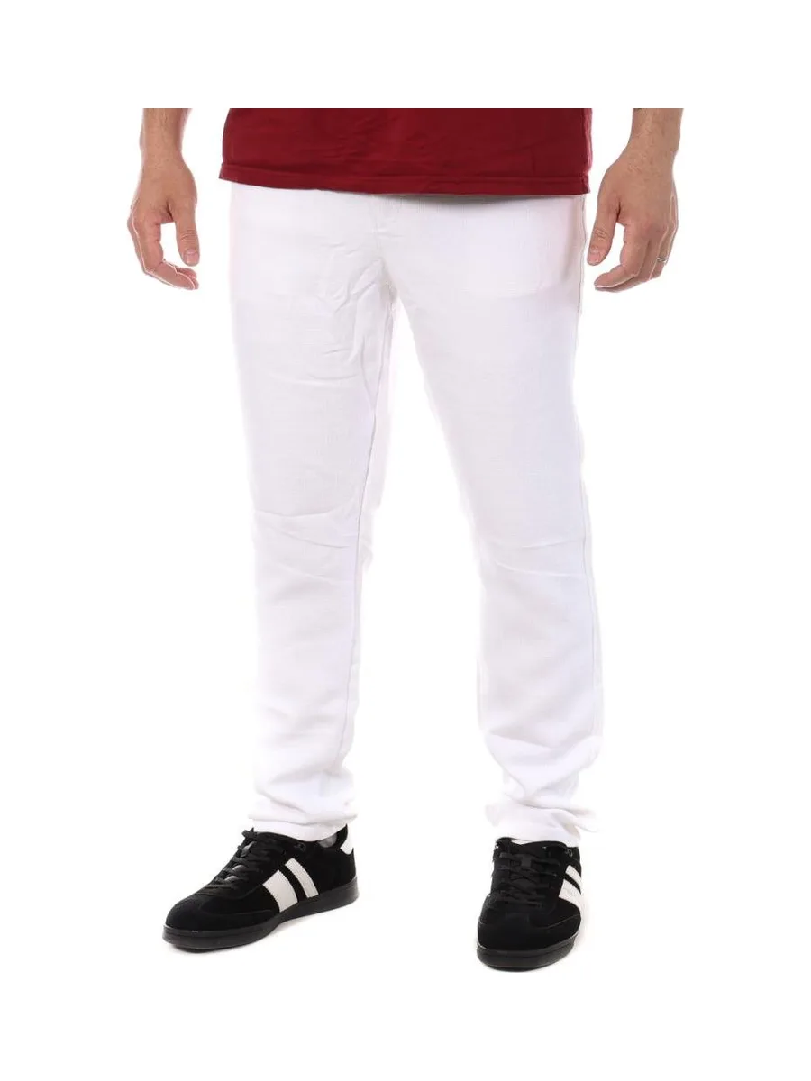 Pantalon Toile Blanc Homme RMS26 5690 2
