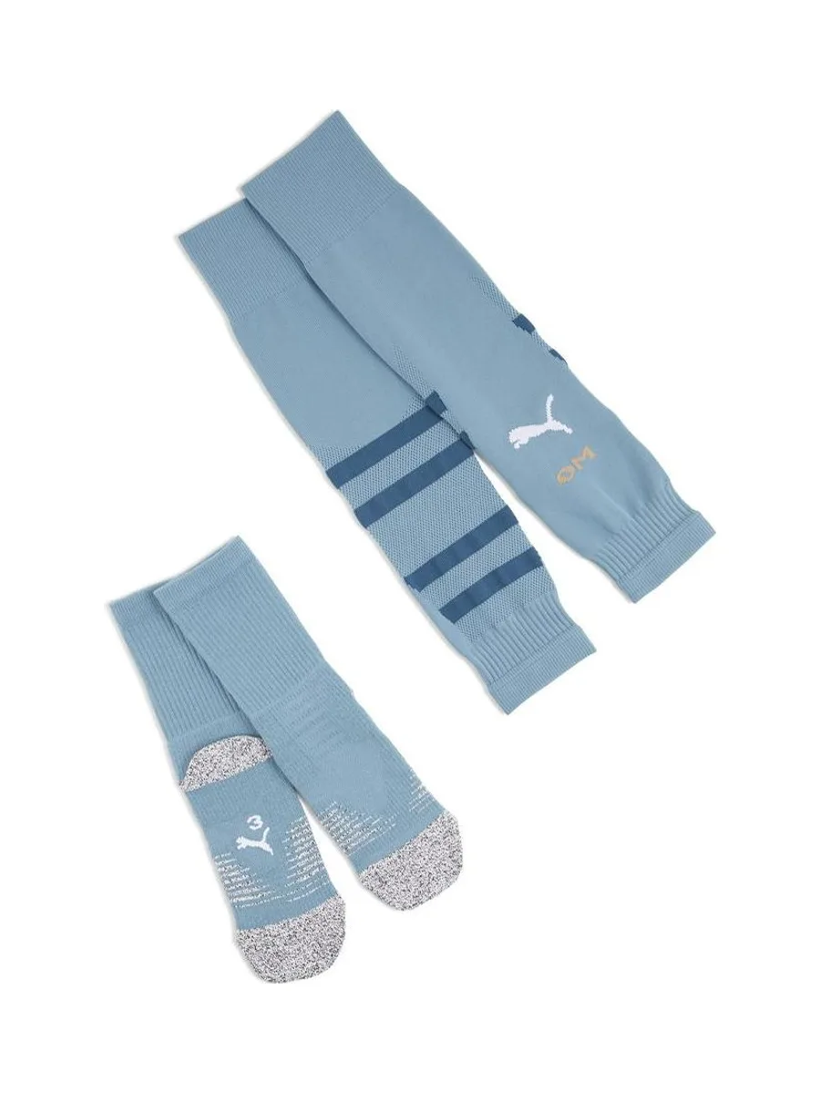 Chaussettes de Football Bleu Garçon Puma Team Om Graphic 2