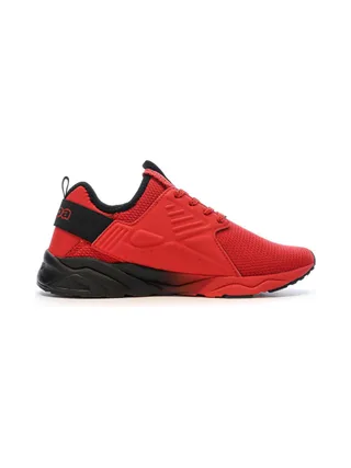 Baskets Noires/Rouge Garçon Kappa San Puerto Lace 2