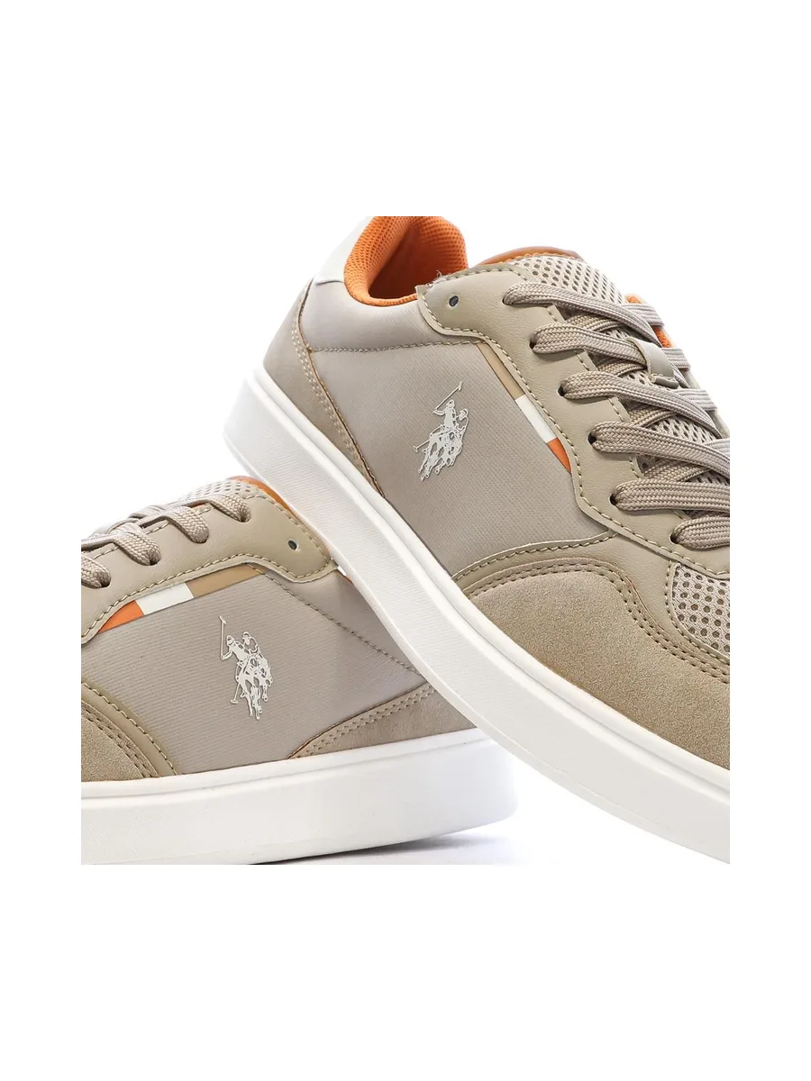 Baskets Beiges/oranges Homme US Polo ASSN Sneaker 8