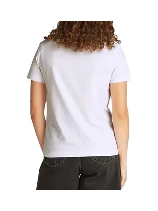 T-Shirt Blanc Femme Calvin Klein Jeans Shadow 2