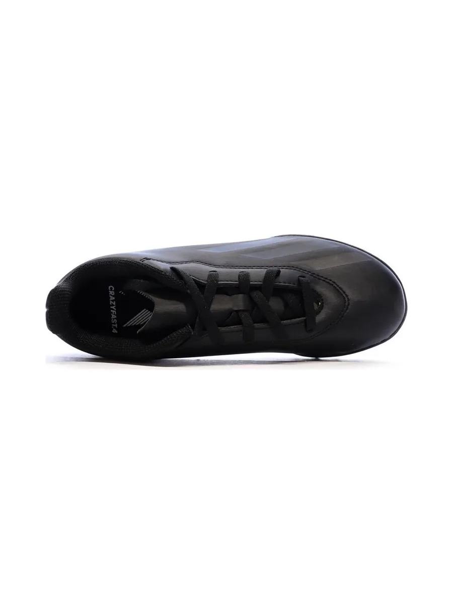 Chaussures de Foot Noires Junior Adidas X Crazyfast.4 TF 5