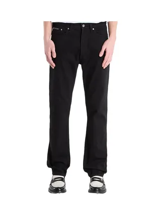 Jean Droit Noir Homme Calvin Klein Jeans Standard Straight 1