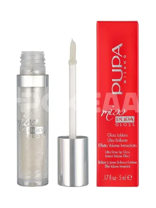 Pupa Miss Pupa Ultra-Shine Lip Gloss 5ml - #101 Pearly Clear 1