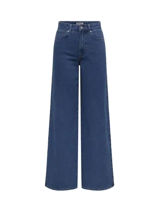 Jean Droit Bleu Foncé Femme Only Sanna 3