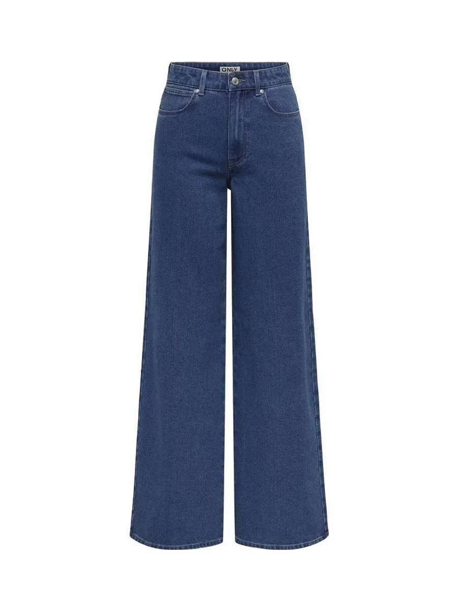 Jean Droit Bleu Foncé Femme Only Sanna 4