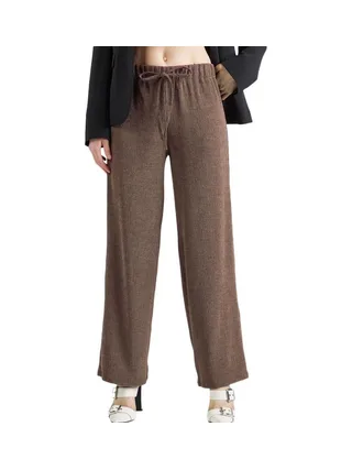 Pantalon Fluide Marron Femme Vero Moda Luna 1