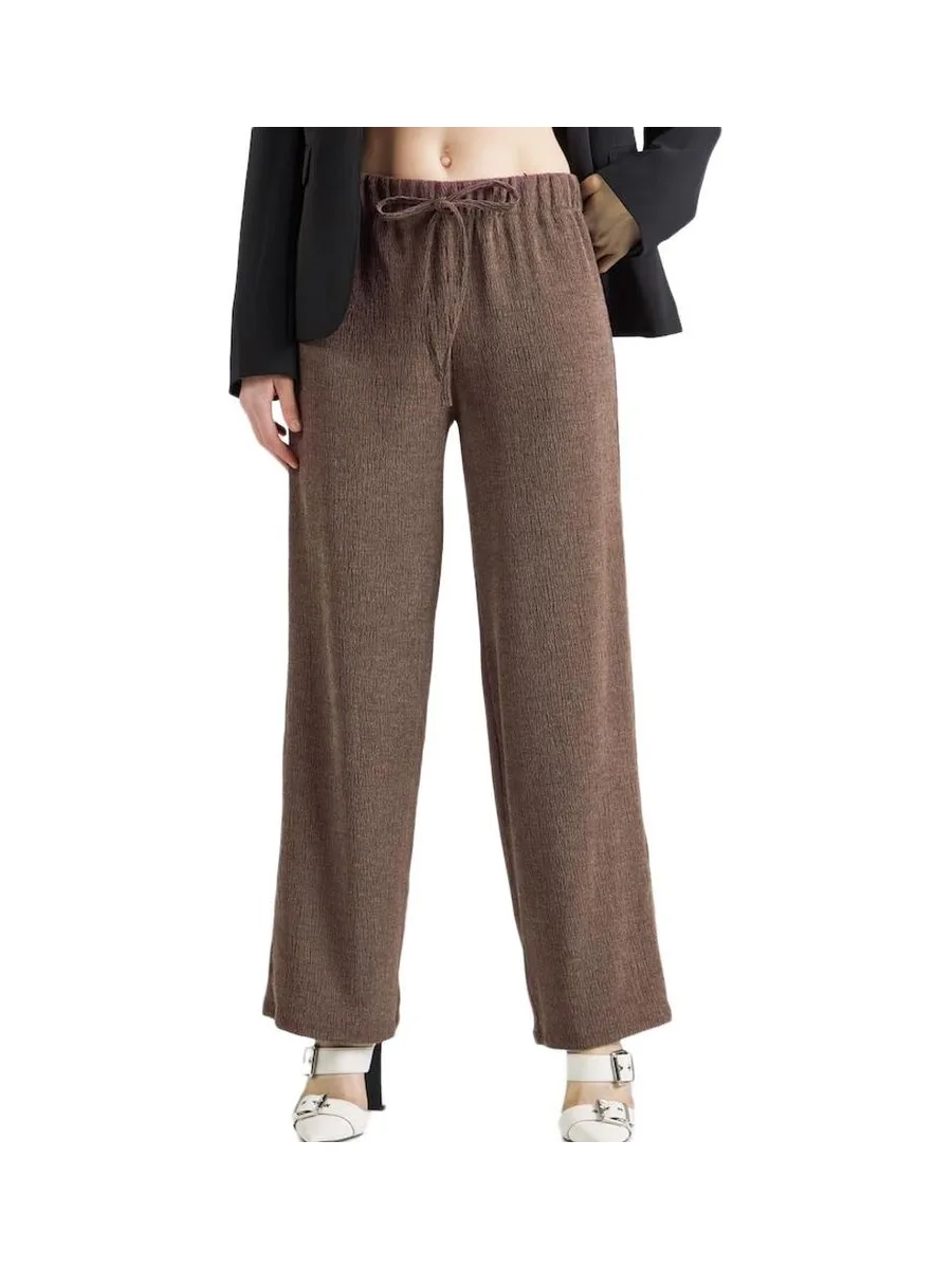 Pantalon Fluide Marron Femme Vero Moda Luna 2