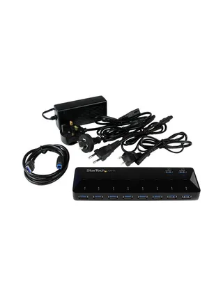 10-Port USB 3.0 Hub w/Charge/Sync Ports 4