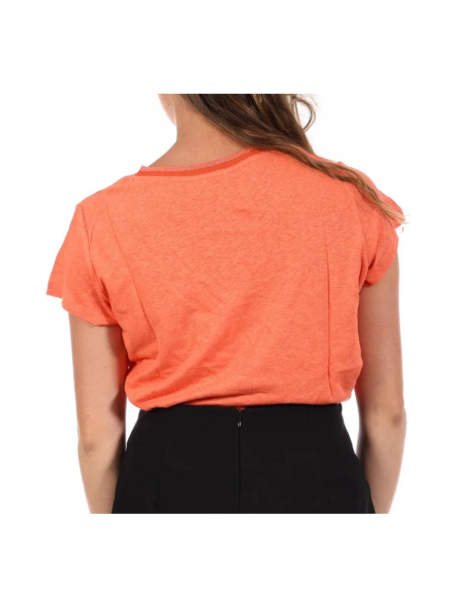 T-Shirt Corail Femme Freeman t. porter Ribbon 3