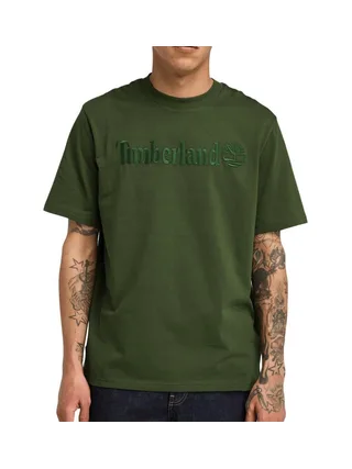 T-Shirt Vert Homme Timberland TB0A6 1