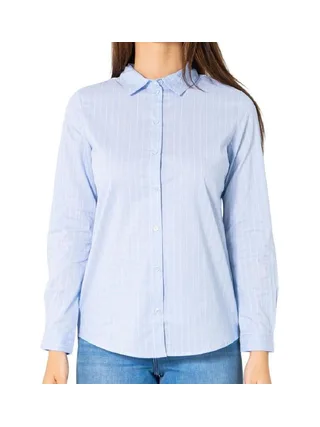 Chemise Bleue à rayures Femme JDY Mio 1