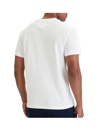 T-Shirt Blanc Homme Tommy Hilfiger Vintage 2