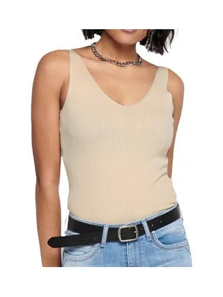 Débardeur en Maille Beige Femme JDY NANNA 1