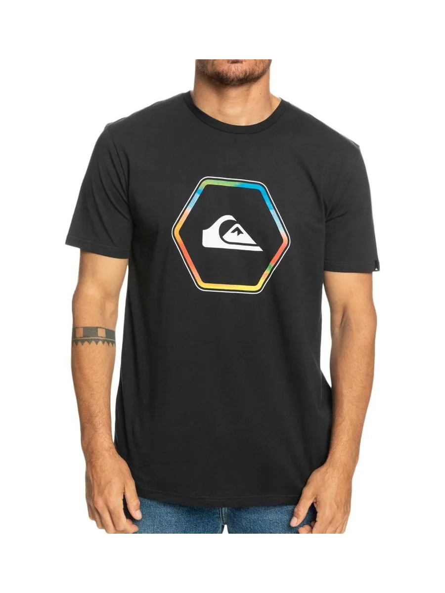 T-Shirt Marine Homme Quiksilver Inshapes 2