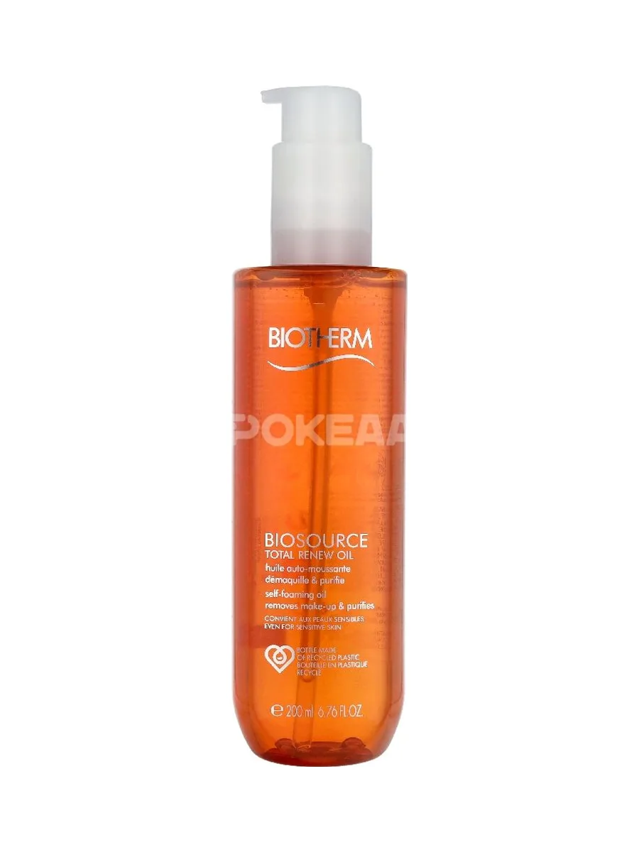 Biotherm Biosource Total Renew Oil Self Foaming 200ml - All Skin Types 1