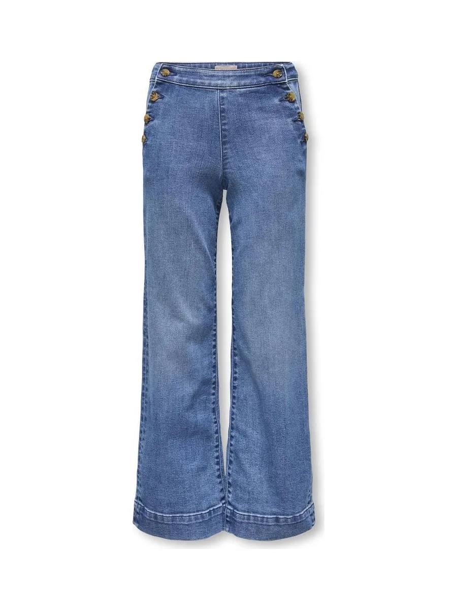 Jean Loose Bleu Fille Kids ONLY Gmadison 2