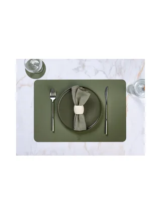 Serviette de table - 6 pièces - Lin et coton blanc crème 62