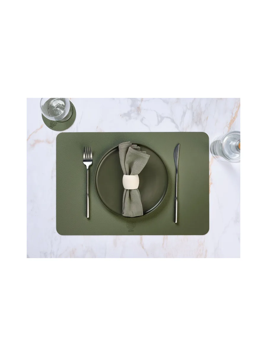 Serviette de table - 6 pièces - Lin et coton blanc crème 142
