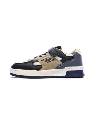 Baskets Blanches/Marine/Noires Garçon Umbro Travys 1
