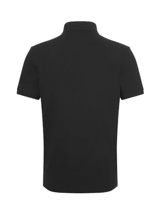Polo Noir Homme Calvin Klein Jeans Ss Monogram Pique 2