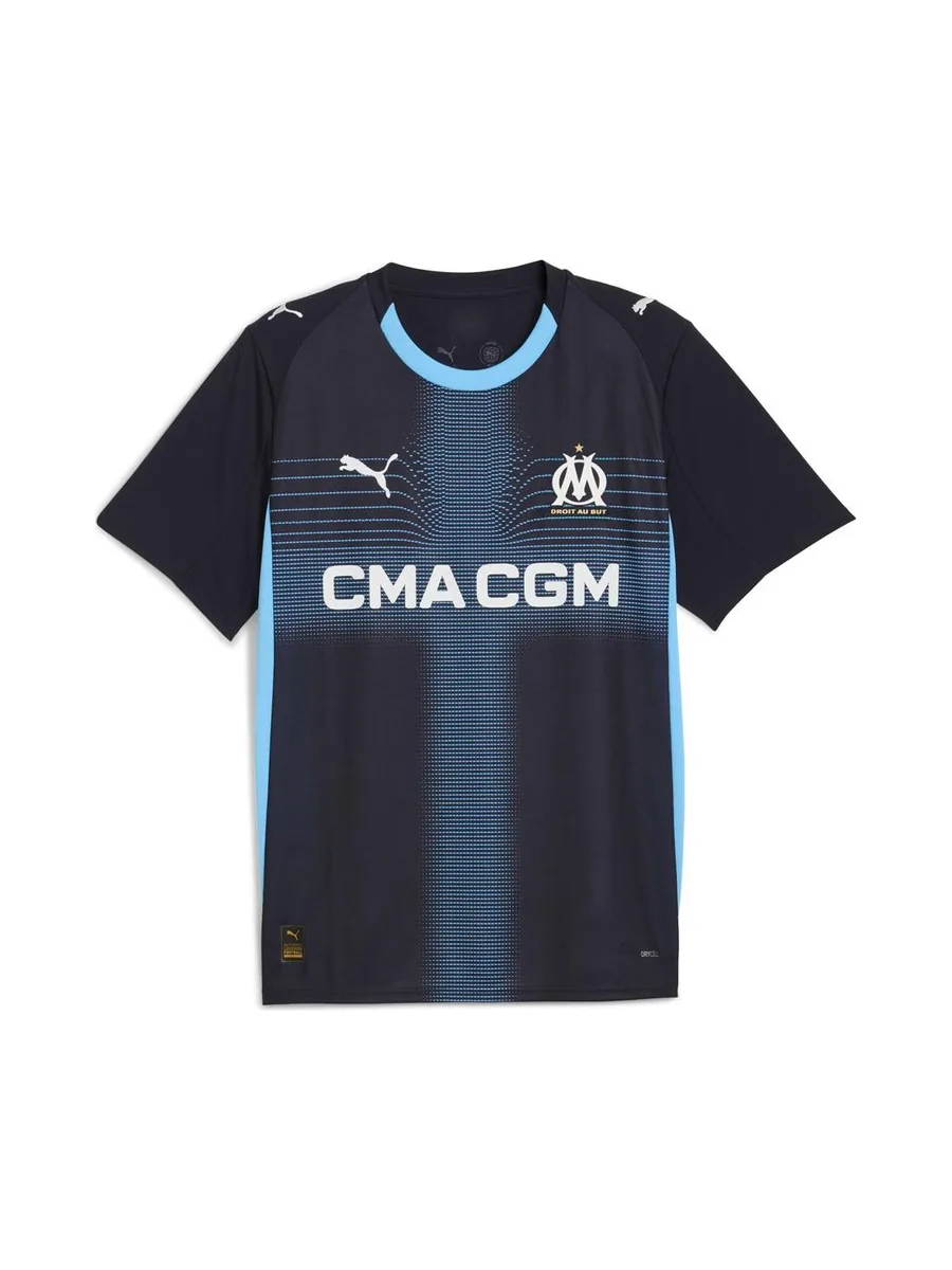 OM Maillot de Football Marine/Turquoise Homme Puma 25/26 2