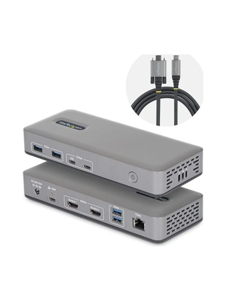 StarTech.com 196UE-USBC-DOCK laptop dock/port replicator 1