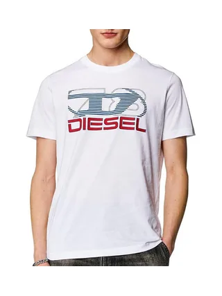 T-Shirt Blanc Homme Diesel Diegorss 1