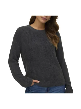 Pull Gris Femme Vero Moda Puff 1
