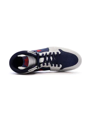 Nike Air Jordan 1 Zm Air Bleu/Gris Homme Nike 4