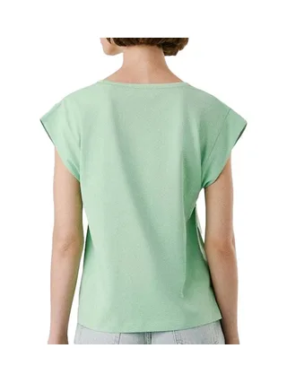 T-shirt Vert Femme Pepe Jeans Anabelle 2