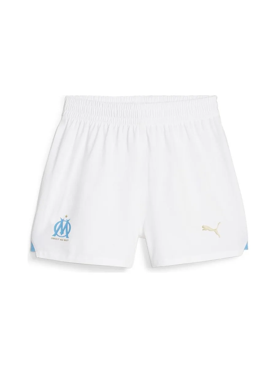 OM Short Blanc/Bleu Femme Puma 2