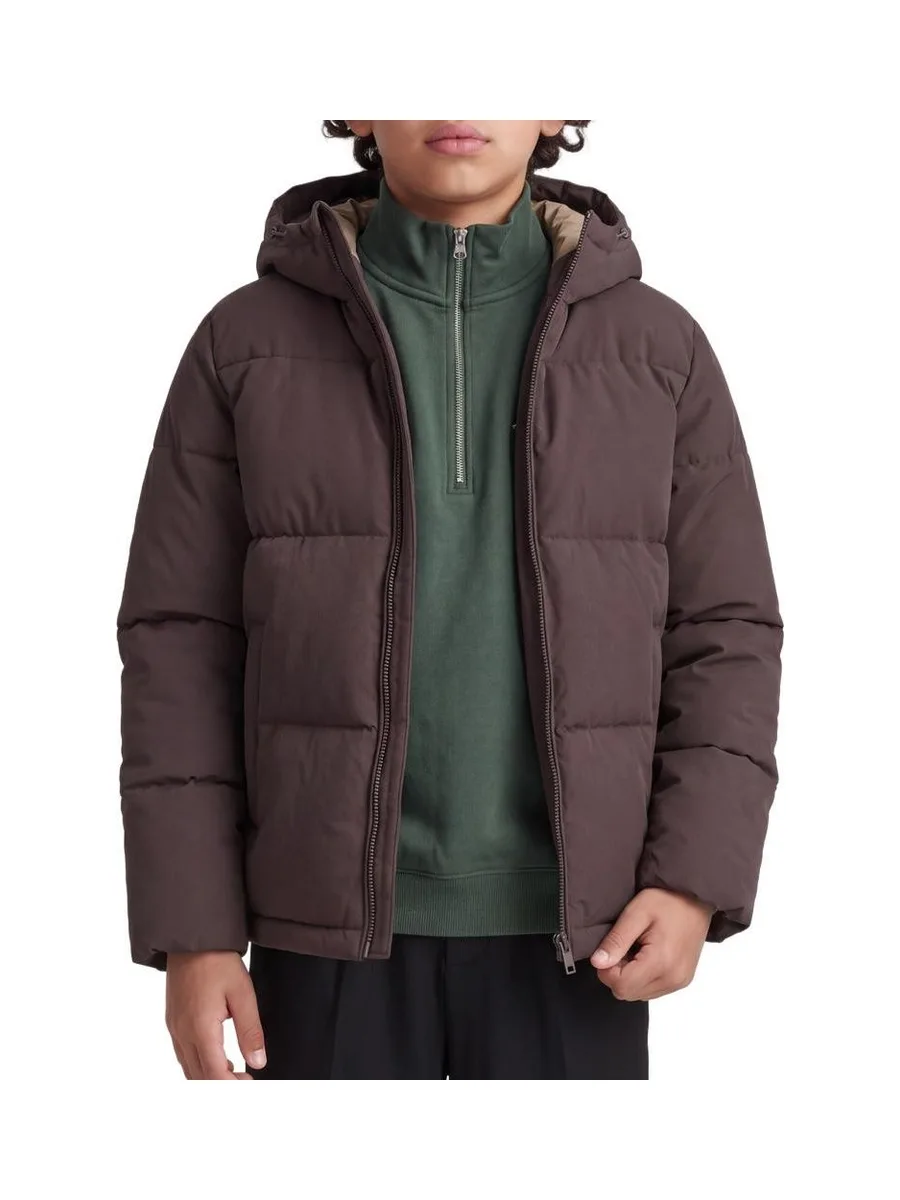 Doudoune Marron Garçon Jack & Jones Galaxy Puffer 2