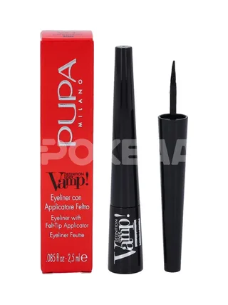 Pupa Vamp! Definition Eyeliner 2.5ml - #100 Black 1