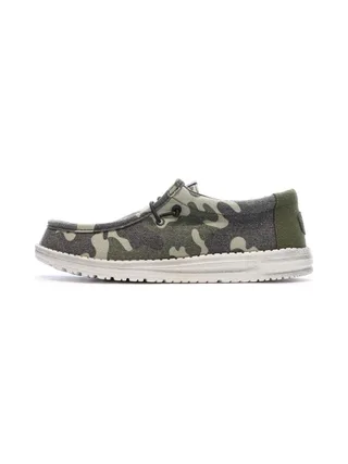 Chaussures Militaire Kaki Homme Hey Dude Camo 1