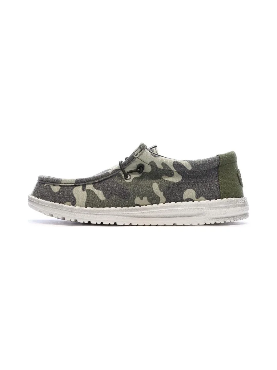 Chaussures Militaire Kaki Homme Hey Dude Camo 2