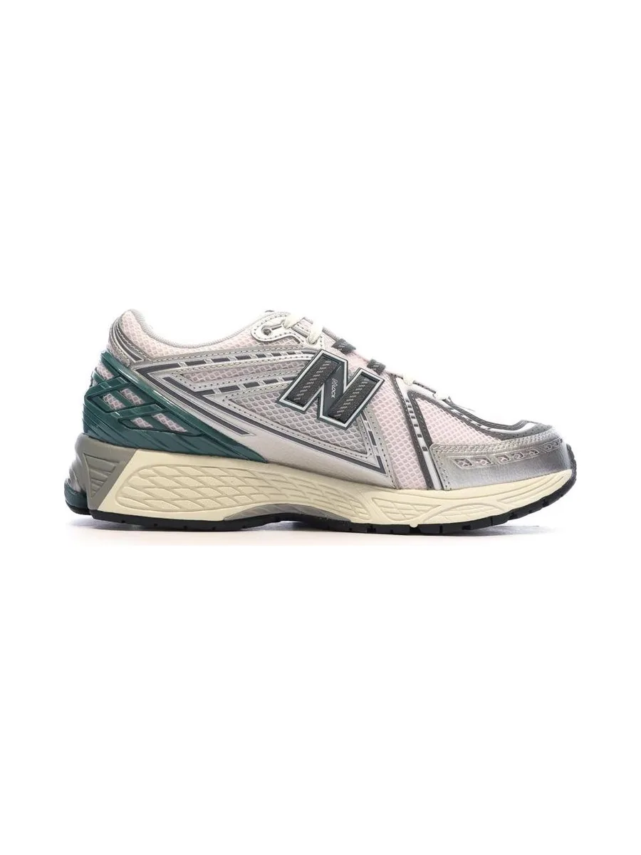 New Balance 1906 Baskets Gris/Rose/Vert Homme 3