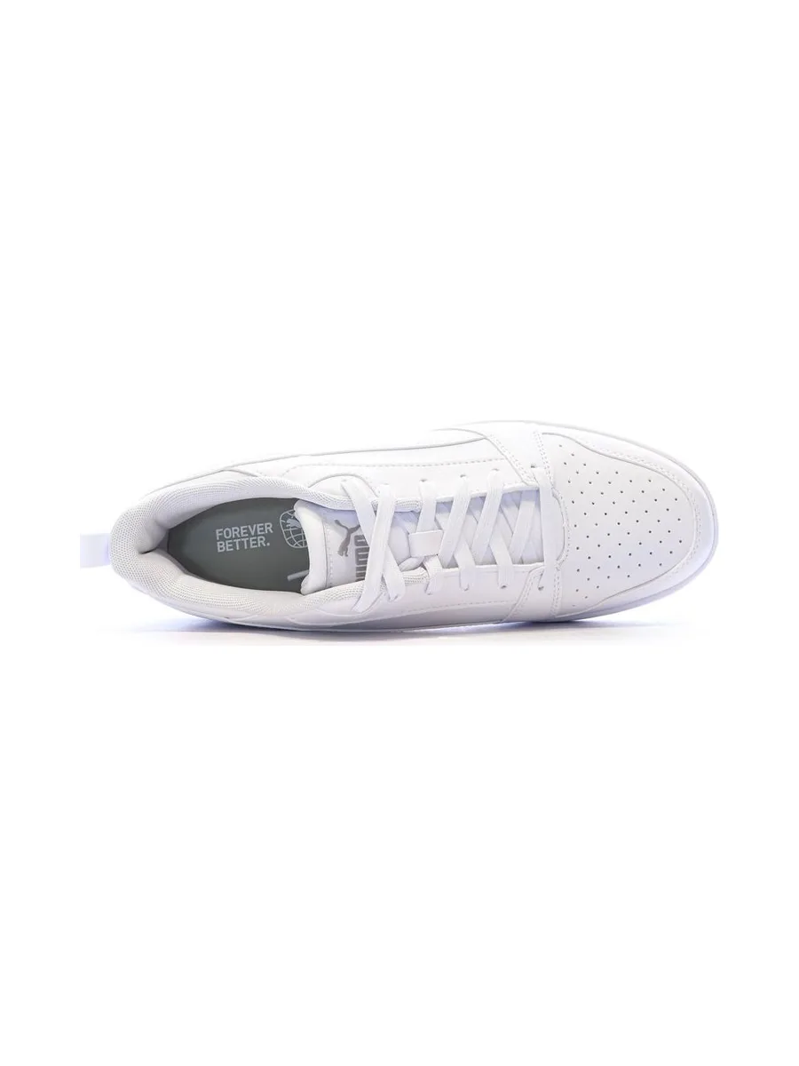 Baskets Blanches Homme Puma Rebound V6 Low34 5